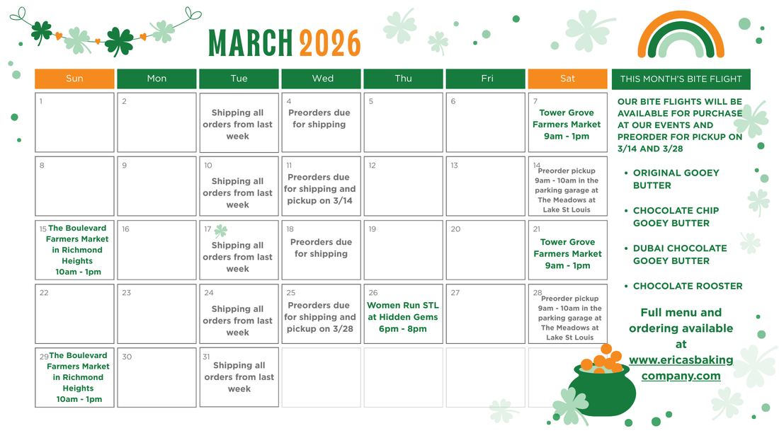 Monthly Events and This Week's Bite Flights